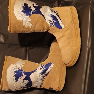 Ugg embroidered boots